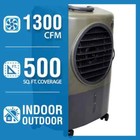 Reconditioned 1300 Cfm 2-speed Portable Evaporative Cooler  swamp Cooler  For In