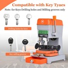 Key Cutting Duplicating Machine Cutter Car Key Copier Locksmith Tools