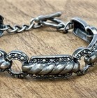Vintage 925 Sterling Silver Bracelet  21 Grams 