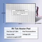 12 x18  Rv Water Tank Heating Pad 12v 13 5v  2 Pack Rv Tank Heater Pad With Auto
