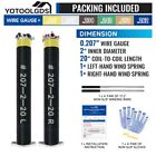 Yotoolgds 2  Garage Door Torsion Springs Set In Various Sizes  Non-slip Bars  