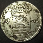 Certificate Of Authenticity Silver 1769 Colonial New York Ship Shilling Zeeland