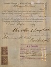 Tennessee Coal Iron Railroad Co 1899 Stock Certificate Christopher C Langdell Tn