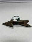 Original Antique Bronze Harpoon Head Point Whaling Ship Vintage