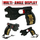 10 Million Volt Rechargeable Pistol Grip Stun Gun   Light Self Defense