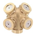 Adjustable Garden Sprinkler Brass Spray Nozzle For Efficient Irrigation