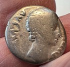  15     Octavian  Augustus Silver Denarius Ancient Coin    27 Bc - 14 Ad