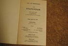 Vintage 1965 Holland America Criuse Line List Of Passengers Ss Statendam Kunst