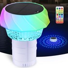 Solar Pool Chlorine Floater With Colorful Light   Adjustable Release   3 Timer