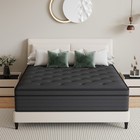 8 12 14  Mattress In A Box Twin Full Queen King Hybrid Spring Medium Firm Black