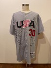2008 Team Usa U-16 Game-used Coach Jersey     Multi Autographed Bryce Harper Etc