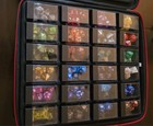 39 Sets D d Rpg Polyhedral Dice Lot W  Forged Gaming Storage Case Mixed Colors