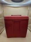 Vintage Lustro Ware Red 45 Record Case Mcm Mid Century Plastic 7    Vinyl Storage