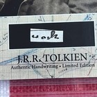 J r r  Tolkien Handwritten Word Cut From Autograph Letter Signed Beckett Lotr