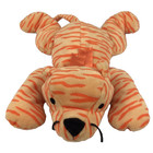 Ty Pillow Pal Purr 14  Plush Orange Cat Tabby Tiger Stripe 1996 Stuffed Animal
