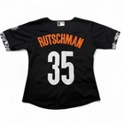 Baltimore Orioles Adley Rutschman City Connect Black Nike Jersey Womens Small