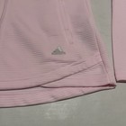 Adidas Golf Jacket Womens Size Small Pink Full Zip Performance Running Active