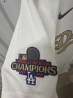 Mlb Nike Los Angeles Dodgers Mookie Betts  50 White World Series Patch Jersey 40