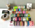 Washi Tape Mixed Lot 76 Rolls New And Used Scrapbooking Arts Crafts