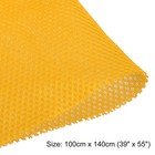 Golden Speaker Mesh Grill Stereo Fabric Dustproof 100cm X 140cm 39  X 55 