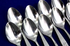 Set Of 16 Vintage  Western Airlines  5-1 2  Teaspoons   Wesco Stainless