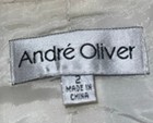 Andr   Oliver Women s Ivory Shawl-collar Button-front Blazer Jacket