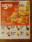Fast Food Coupon Hardee s 10 31 25     
