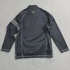 Adidas Golf Mens M Long Sleeve Quarter-zip Pullover Fleece Black  28ct