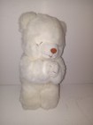 Vintage Ty Classic Faith Bear 10  White Praying Plush 1995