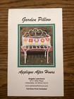 Pattern Wool Felt Applique Garden Pillow Draft Dodger New Applique After Hours