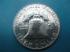 1960 D Franklin Half Doiiar Ch gem Bu  Fbl  