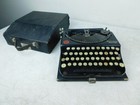 Antique 1927 Remington Portable No  2 Manual Typewriter   Case Germany Duo Tone