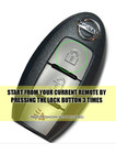 Fits  2025 Nissan Kicks Remote Start Plug   Play Starter