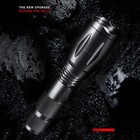 2pcs Super-bright Led Tactical Flashlight 5 Modes Zoomable Super Bright Torch 