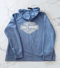 Harley Davidson Hoodie 96183-23vw Women s Xlarge Knit Blue