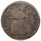 1787 Connecticut Copper  Scarce Miller 33 25-z 24  R5   Pcgs F12