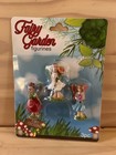 Mini Fairy Garden Figurines 3 Pack Fairy Crossing Fairies With Flowers New