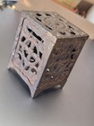 Antique Cast Iron Safe Bank  By J e Stevens Pat June 2 1896 No Key
