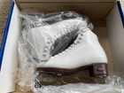 New White Riedell Girls 121 Figure Ice Skate Size 4 Kid  Topx090 Blade