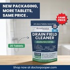 Accelerator By Dr  Pooper Drain Field 5 x5 x5  Box   White With Blue Specks 