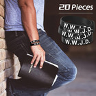 20 Pcs Wwjd Silicone Bracelets Inspirational Religious Christian Wristbands