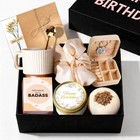 Spa Gift Basket For Women - Relaxation Set With Affirmation Cards  Ideal Birthda