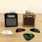 Mini Guitar Amp Pick Holders Gibson Marshall Orange Fender Tweed Fender Black