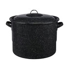 Granite Ware 21 5 Quart Water Bath Canner With Rack For Jam  Salsa And Pickles