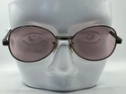 New Vintage Sunglasses   Nos    Pink Lens   Antique   Pewter Frame   Made In Usa