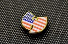 Wu-tang Usa Flag Enamel Pin Patch Decal Set Tao Of Wu Tang Badge Rza Old Glory