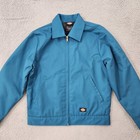 Dickies Jacket Mens Small Blue Insulated Eisenhower Quilted Lined Workwear Coat