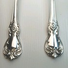 Towle Old Master Sterling Large Serving Spoons 8 3 4  Pair No Mono