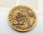 Founding Of Santa Fe 350th Anniversary Medallic Art Bronze Medal - W Box And Coa