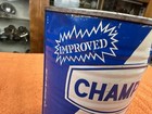 Vintage Champlin L p g Motor Oil One 1 Quart Metal Can Display Collect Old  2